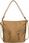 Shopperka damska hobo Rovicky R-073-01 beżowa - zdjęcie 2