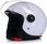 Kask motocyklowy Vito Otwarty Loreto Lekki Biały Połysk - zdjęcie 2
