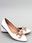 Baleriny Eleganckie Z Klamerką Simona White 37 - zdjęcie 4