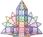 Klocki Cleverclixx - Klocki magnetyczne Mega Creative Pack Pastel - 210 el. - zdjęcie 4