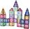 Klocki Cleverclixx - Klocki magnetyczne Mega Creative Pack Pastel - 210 el. - zdjęcie 3