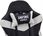 Fotel dla gracza Zenga INFINI ESPACE Black/White - zdjęcie 3