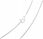 Siju Długi Srebrny Łańcuszek Żmijka Okrągła Snake 70 Cm - zdjęcie 2