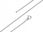 Apart Łańcuszek Srebrny Lisi Ogon 45 Cm 1,7 Mm - zdjęcie 3