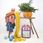 Torba na laptopa Himawari Plecak No. 28 Cupcake S szkolny tr20329-4 (TR203294) - zdjęcie 3