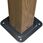 Sojag Shelterlogic Pawilon Aluminiowy Fontana 10X12 Z Moskitierą Imitującą Drewno Czarny 298X363X310cm Sj03800 - zdjęcie 8
