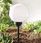 Superled Lampa Ogrodowa Led Solarna Kula Biała 15cm 5173 - zdjęcie 4