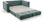 Meblex Sofa Rozkładana Plant Zielona PLANT-ROSTO34MINT - zdjęcie 2
