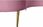 Sofa Dkd Home Decor Różowy Złoty Metal Poliester 210X120X84 Cm 1285189 - zdjęcie 3