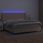 vidaXL Łóżko Kontynentalne Materac I Led Cappuccino 200X200 Cm 3998557 - zdjęcie 3