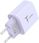 Ładowarka do telefonu T Phox Ładowarka Sieciowa 20W Usb C Kabel 60W Moderate Series Pp11 Liliowe - zdjęcie 4