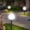12 X Lampa Ogrodowa Led Kula Biała Solarna Lampki - zdjęcie 3
