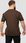 GymBeam Men‘s Basic T-Shirt Chocolate Brown - zdjęcie 2