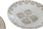 Home Esprit Zestaw Obiadowy Niebieski Beżowy Porcelana 18El. 27X27X2Cm (S3054508) - zdjęcie 4