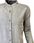 Koszula letnia CASUAL stójka kombinowany rękaw grey 3XL - zdjęcie 2