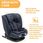 Fotelik Chicco Mokita i-Size 9-36Kg Granatowy - zdjęcie 5