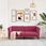 vidaXL Sofa Dwuosobowa Winna Czerwień Aksamit 372579 - zdjęcie 4