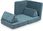 Mimii Mini Sofa Do Zabawy Montessori Comfort Sztruks Niebieski 9026 - zdjęcie 4