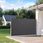 Modernhome Składana Markiza 300x180cm Boczna Roleta Parawan Do Ogrodu Na Taras Antracyt - zdjęcie 4