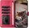 Etui Kitties Wallet do Xiaomi Redmi Note 13 Pro+ Plus 5G czerwone - zdjęcie 2