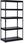 Regał magazynowy Humberg Regał Metalowy Magazynowy 183x90x45cm Hr-700 Czarny - zdjęcie 3
