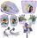 Kask Rowerowy Disney Wish Fioletowy Dla Dzieci - zdjęcie 8