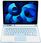 Etui z klawiaturą Bluetooth touchpad do iPad Air 5 (Niebieskie) - zdjęcie 2