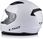 Kask motocyklowy Ls2 Ff353 Rapid Ii Biały Połysk Ece 22.06 Tęczowa Szyba - zdjęcie 5