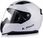 Kask motocyklowy Ls2 Ff353 Rapid Ii Biały Połysk Ece 22.06 Tęczowa Szyba - zdjęcie 4