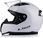 Kask motocyklowy Ls2 Ff353 Rapid Ii Biały Połysk Ece 22.06 Tęczowa Szyba - zdjęcie 6