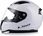 Kask motocyklowy Ls2 Ff353 Rapid Ii Biały Połysk Ece 22.06 Tęczowa Szyba - zdjęcie 2