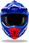 Kask motocyklowy Ufo Intrepid Czerwony/Niebieski/Biały - zdjęcie 4