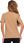 Koszulka T-shirt Damski Krótki Rękaw Bawełna Premium Beżowa Basic Moraj XL - zdjęcie 4