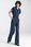 Kombinezon jeansowy - denim - KM35 (kolor jeans, rozmiar 40) - zdjęcie 5