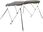 Pokrowiec samochodowy VidaXL Daszek Bimini Ze Ściankami 3 Pałąki 183X(185-198)X137cm 94825 - zdjęcie 5