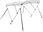 Pokrowiec samochodowy VidaXL Daszek Bimini Ze Ściankami 4 Pałąki 243X(170-182)X137cm 94826 - zdjęcie 3