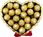 Tort MERCI SERCE Prezent Dzień Mamy Zestaw Słodyczy Ferrero Rocher dla Niej - zdjęcie 5