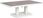 Stół ogrodowy Homms Stół Ogrodowy 2W1 Truman 140X85 Beżowy Ceramika 663155 - zdjęcie 6