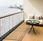 Stół ogrodowy Kontrast Stół Stolik Szklany Okrągły Balkon Taras Ogród Terni 60cm - zdjęcie 2