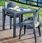 Stół ogrodowy Outsunny Stół Ogrodowy King Technorattan 79X79 Antracyt Corciano Garden 84B915nd - zdjęcie 5
