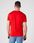 WRANGLER SS LOGO TEE MĘSKI T-SHIRT LOGO FLAME RED W7MUD3R06 - zdjęcie 4