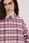 LEE 90S WORKWEAR OVERSHIRT DAMSKA KURTKA DARK PLUM L46VAU33 - zdjęcie 4