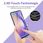 Amazon 2X Szkło Hartowane Samsung Galaxy A54 Wysoka Ochrona Czarne Ramki Sm-A546 - zdjęcie 3