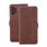 Izigsm Etui Smart Velvet Do Motorola Moto E13 Brązowe - zdjęcie 3