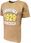 T-shirt męski KASZEBE koszulka bawełna BEŻ XXL - zdjęcie 6