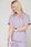 Vena Bluza Medyczna Emily Soft Lilac Rozmiar: S - zdjęcie 3