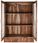 Dkd Home Decor Ekspozytor Stojący Szkło Drewno Kauczukowe 100X42X190 Cm - zdjęcie 6
