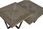 Home Esprit Stolik Czarny Naturalny Metal Drewno Świerkowe 118X78X45 Cm - zdjęcie 6