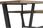 Home Esprit Stolik Czarny Naturalny Metal Drewno Świerkowe 118X78X45 Cm - zdjęcie 5