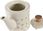 Dkd Home Decor Dzbanek Na Herbatę Beżowy Kamionka 1L (S3044741) - zdjęcie 2
